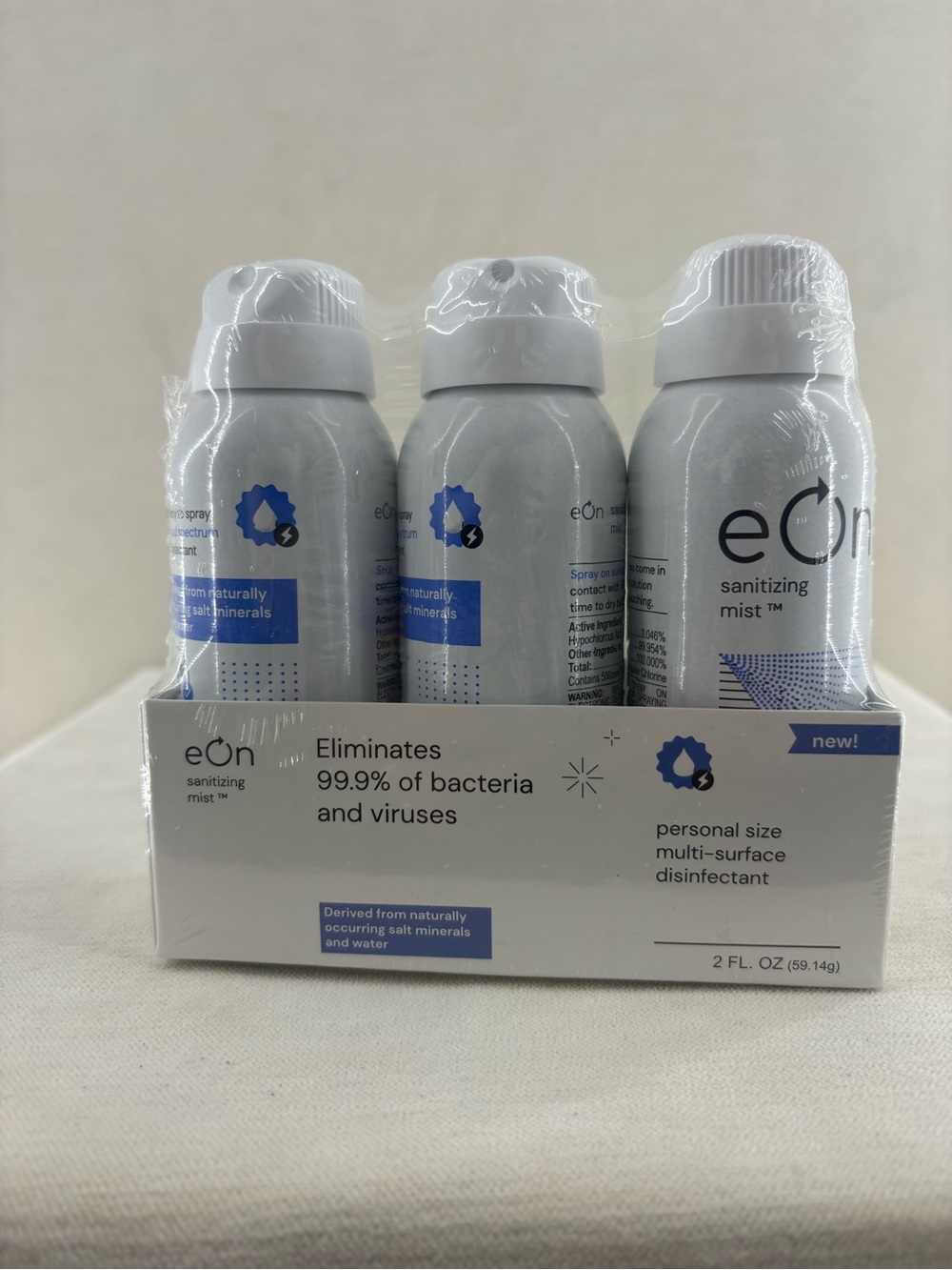 EIN Sanitizing Mist Personal Multi-Surface Spray (3 Pack)